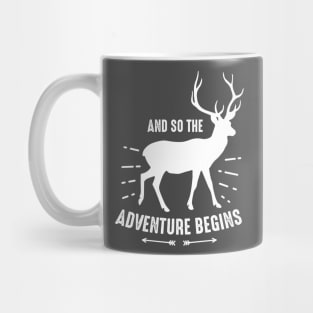 Adventure Begins T-shitrt Mug